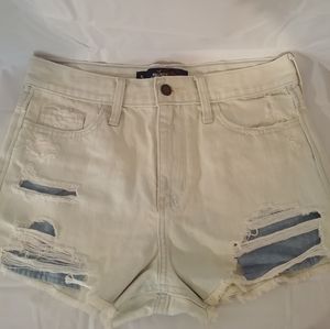 Hollister jean shorts
